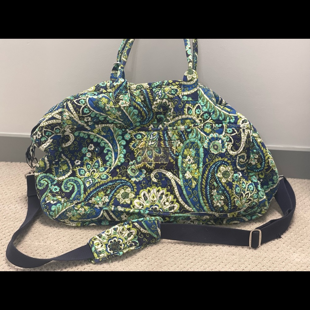 LARGE Authentic Vera Bradley duffle